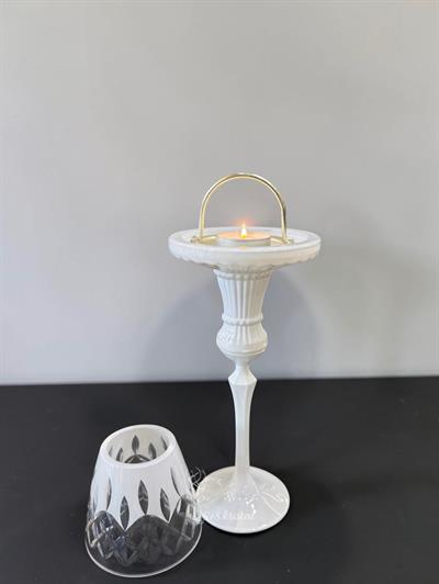 Peri Buhurdanlık Beyaz Yarısı Şeffaf