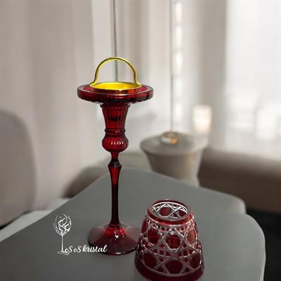 Peri Buhurdanlık Hasır Kırmızı