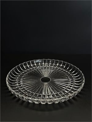 Pres Tabak 24 Cm Çit Dilimli Şeffaf