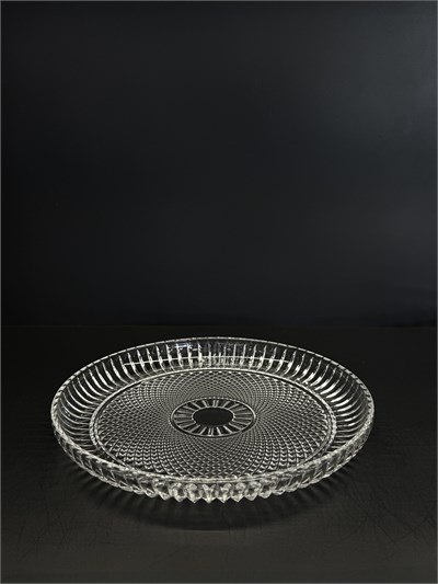 Pres Tabak 24 Cm Tarama Şeffaf