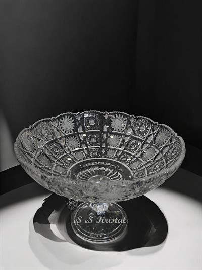 Safir Büyük Meyvelik Ekose Dilimli Şeffaf