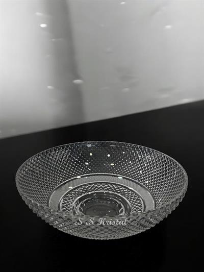Safir Büyük Meyvelik Mat Dekorlu Tarama Şeffaf