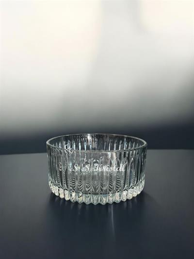 Sandra Kase Dik Kesme Şeffaf 16 cm