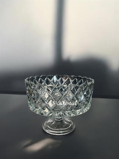 Sandra Kase Kafes Dilimli Şeffaf 19cm