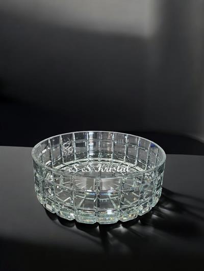 Sandra Kase Kare Şeffaf 25 cm