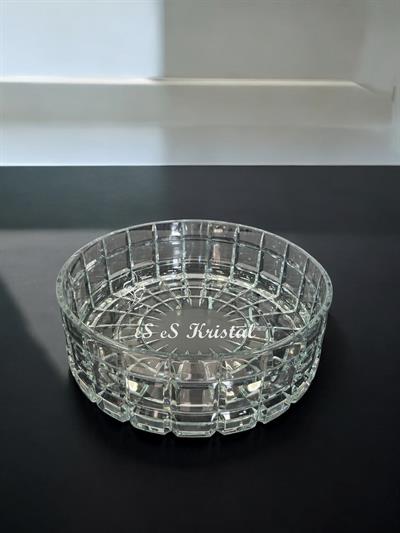Sandra Kase Kare Şeffaf 25 cm