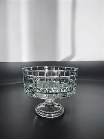 Sandra Kase Kare Şeffaf 19cm