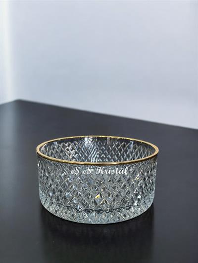 Sandra Kase Tarama Şeffaf Altın Şerit 19 cm