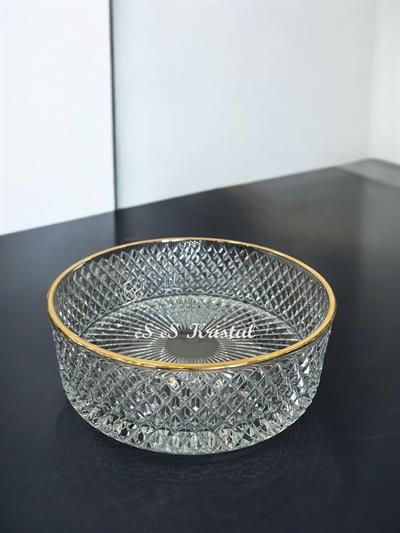 Sandra Kase Tarama Şeffaf Altın Şerit 25 cm