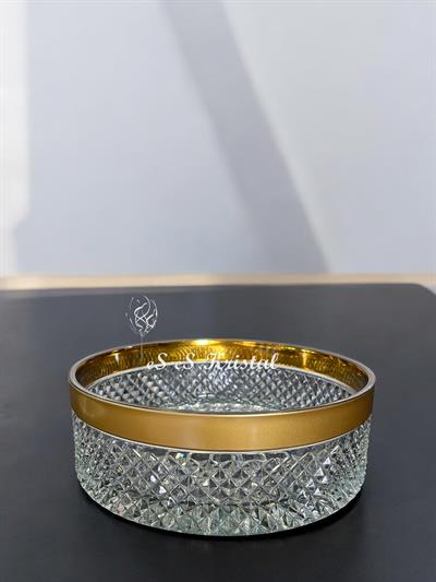 Sandra Kase Tarama Şeffaf Mat Altın Şerit 25 cm