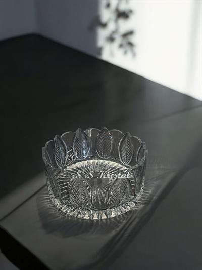 Sandra Kase Yaprak Dilimli Şeffaf 16 cm
