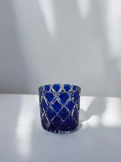 Sandra Mumluk 8 Cm Kafes  Mavi