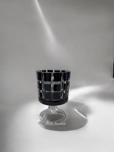Sandra Mumluk 8 Cm Kare  Siyah