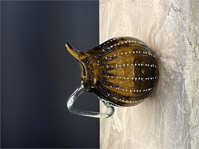 Üfleme Ördek Sürahi Amber