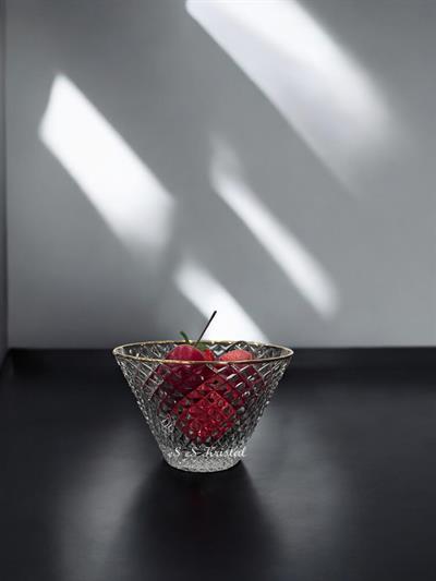 Venezia Kase Küçük Boy Tarama Şeffaf Altın Şerit 