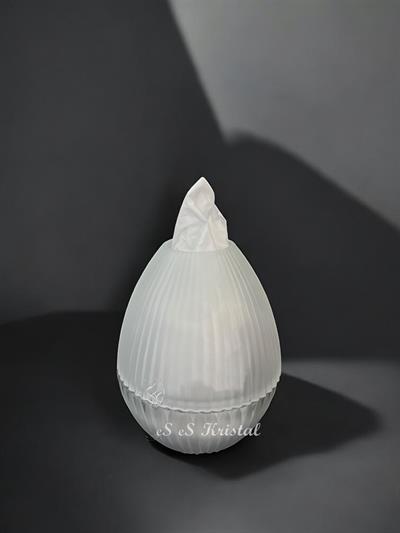 Yumurta Peçetelik Dik Kesme Mat