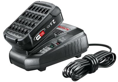 ELEKTRİKLİ EL ALETLERİHRDK556979BOSCH  AKU SETI 18V (2.5AH,TEK AKU + AL1830) 1600A00K1P