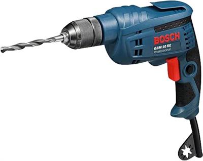 ELEKTRİKLİ EL ALETLERİHRDK556971BOSCH GBM 10 RE DARBESIZ MATKAP 600W 0601473600