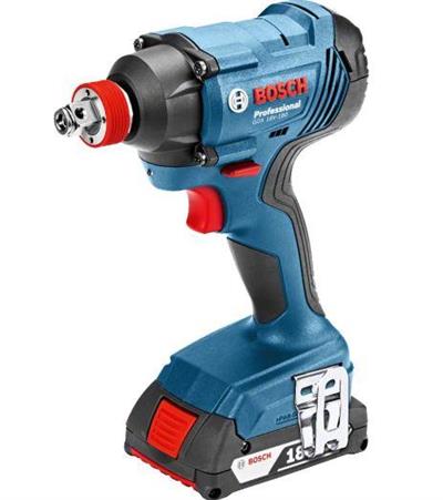 ELEKTRİKLİ EL ALETLERİHRDK556974Bosch GDX 180-LI  AKULU DARBELI SOMUN SIKMA 18V 2*2 AH - 06019G5223
