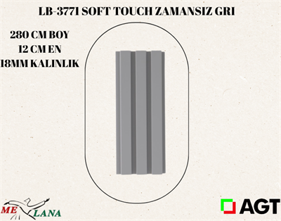 3771 Zamansız Gri Duvar Paneli | AGT Lambrı | Mevlana DekorasyonDUVAR PANELLERİAGT200026LB-3771 SOFT TOUCH ZAMANSIZ GRI