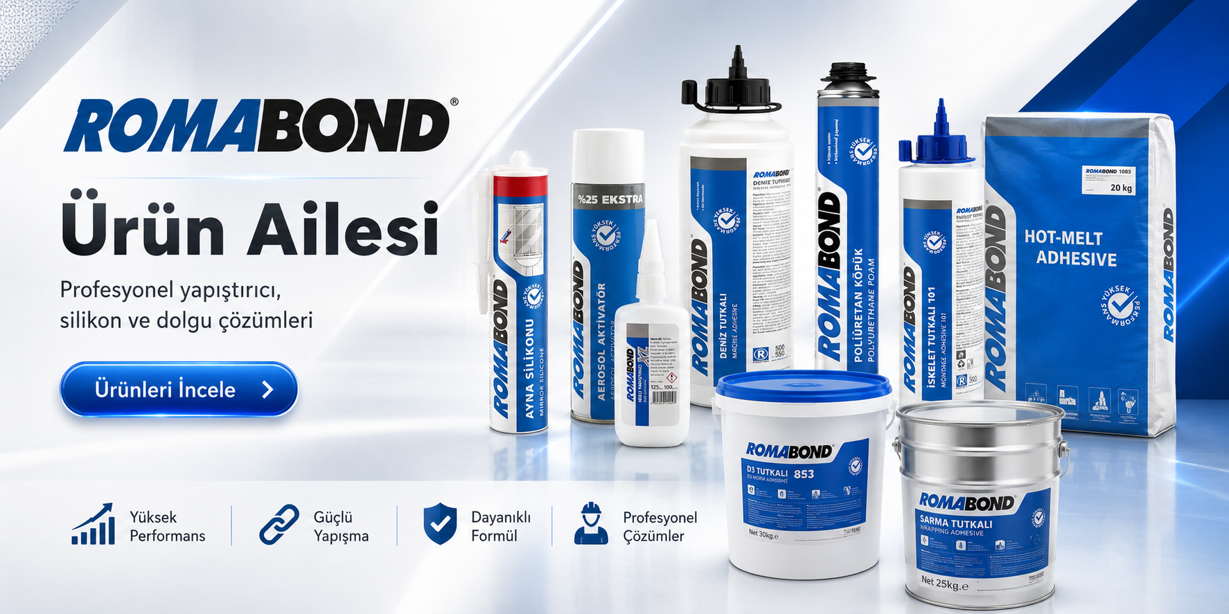RomaBond Endüstriyel Tutkallar