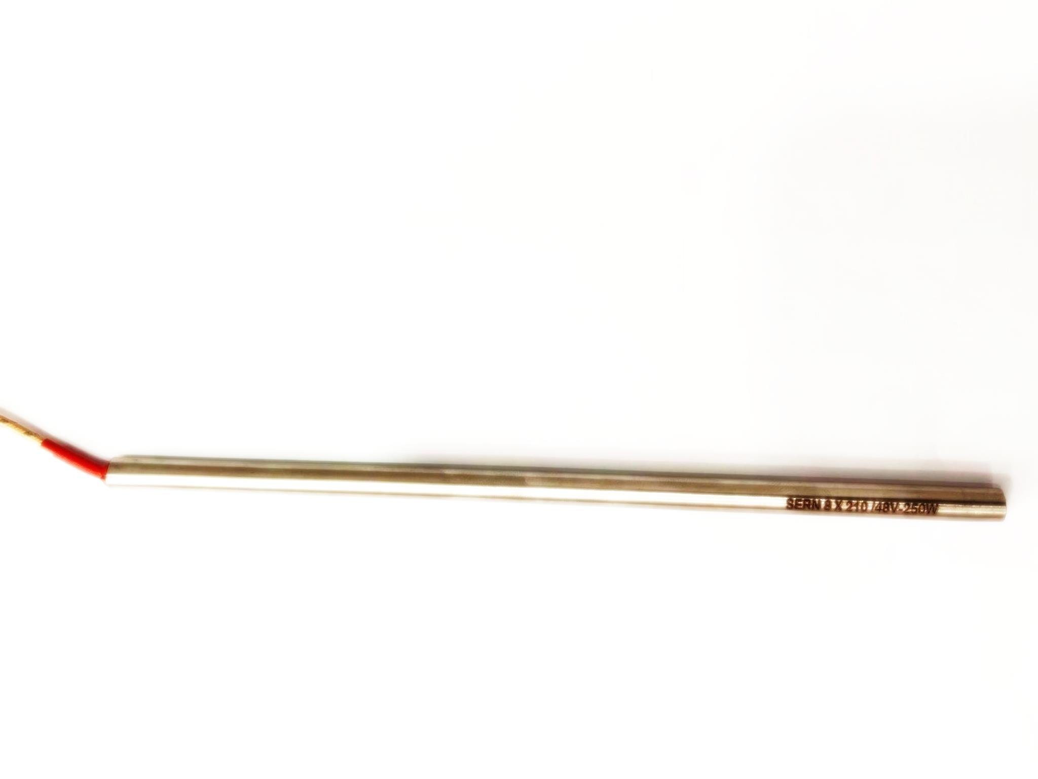 10mm kalınlık 400mm uzunluk 48V 1000W Ambalaj Makinesi Fişek Isıtıcı Rezistansı
