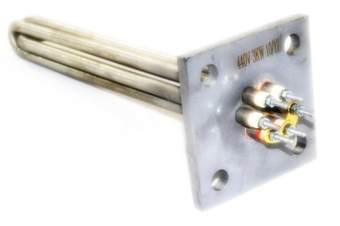 440V 3KW Kare Flanş Gemi ısıtıcı Rezistans