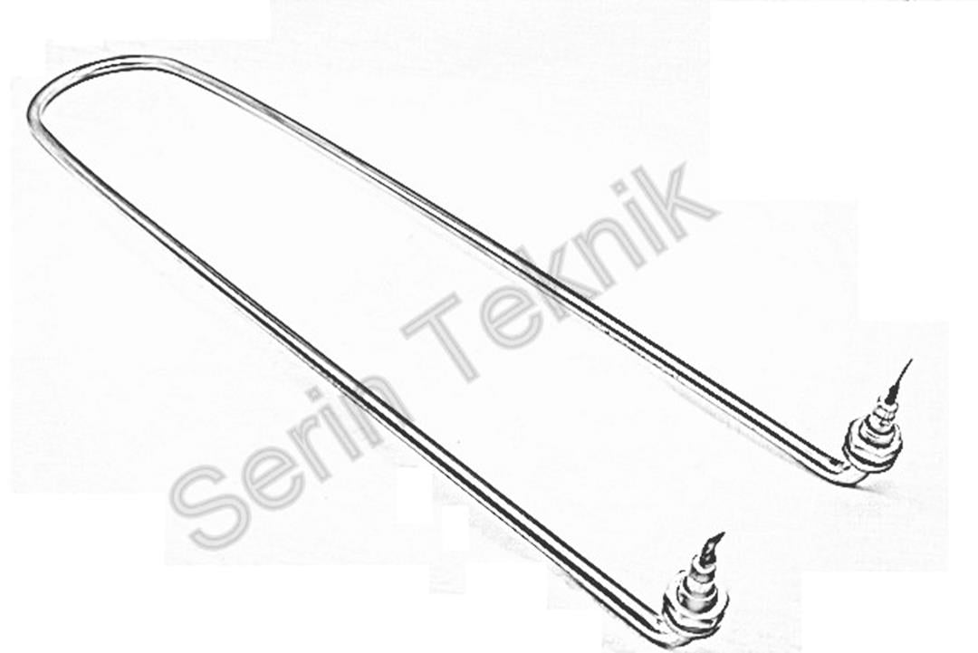 50Cm Ters Benmari Isıtıcı Rezistansı 2000W 220V