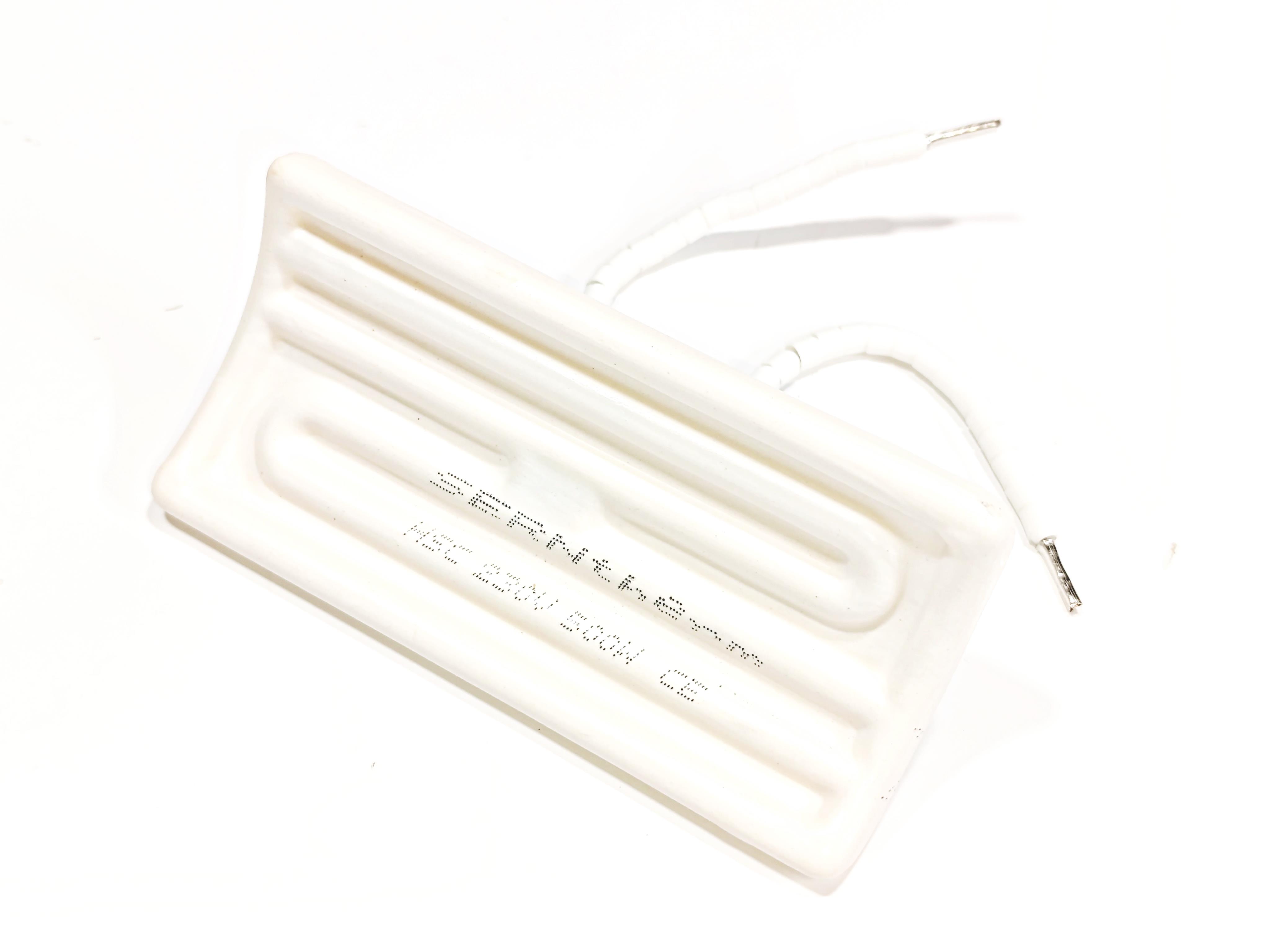 İnfrared Seramik Isıtıcı Rezistans KONKAV 122X60mm 500W 230V Beyaz Renk HSC Model