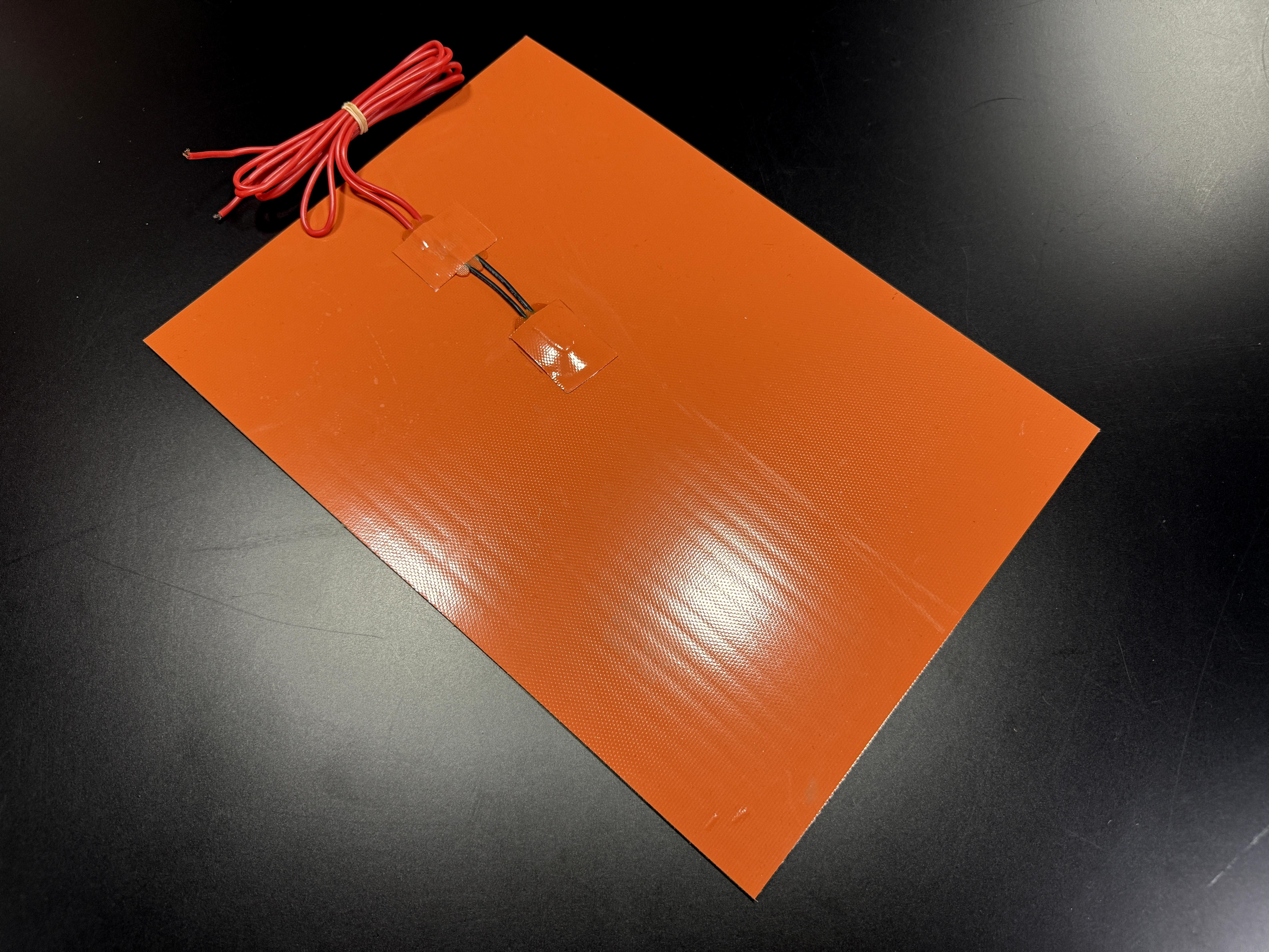 Sern Esnek Silikon Açık Büfe 35x20cm Yapışkanlı Termikli Isıtıcı Rezistans 650W R1036