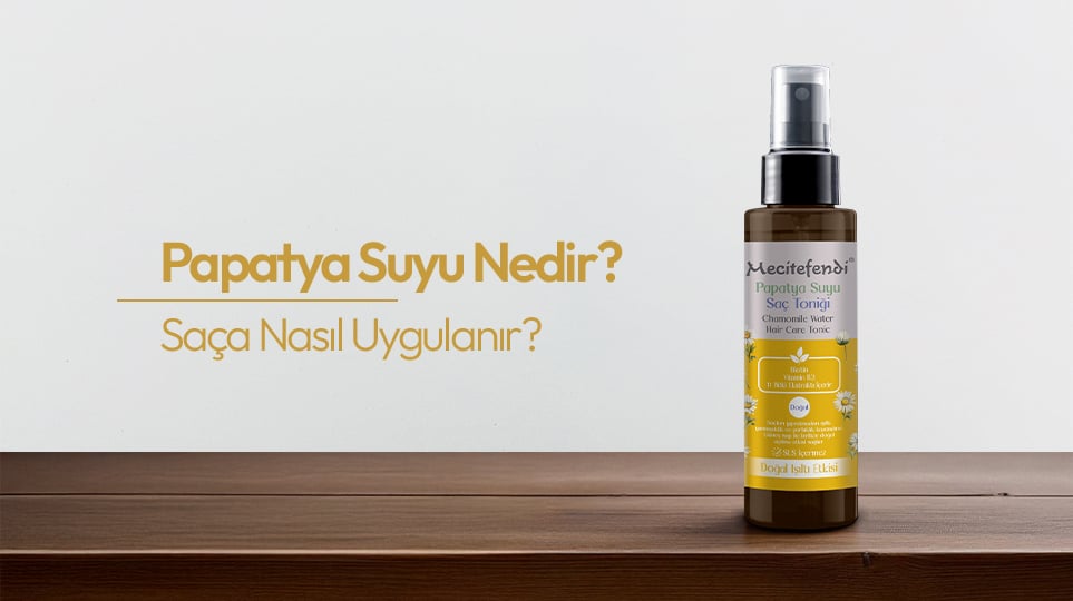 Papatya Suyu Nedir? Saça Nasıl Uygulanır?