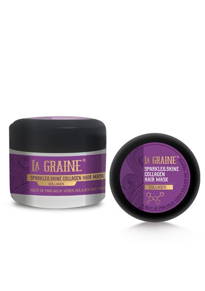 La Graine Işıltı Ve Palaklık Veren Kolajen Saç Maskesi