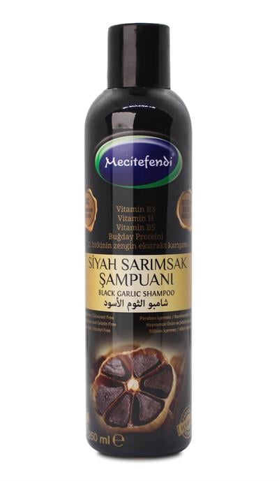 Mecitefendi Siyah Sarımsak Şampuanı 250 Ml