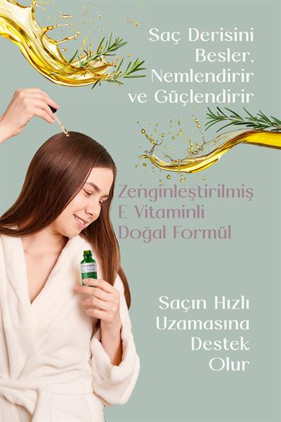 Biberiye Saç Bakım Serumu ( E-Vitaminli) 50 Ml