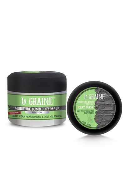 La Graine Aloe Vera Nem Bombası Etkili Peelıng Taneli Kil Maske 200Ml