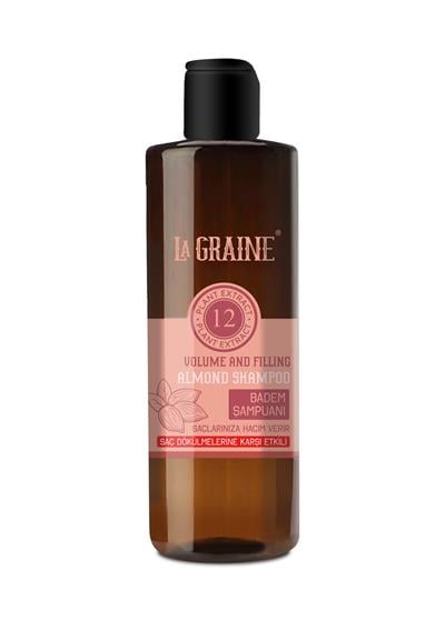 La Graine LA GRAİNE HACİM VE DOLGUNLUK VEREN BADEM ŞAMPUANI 400 ML