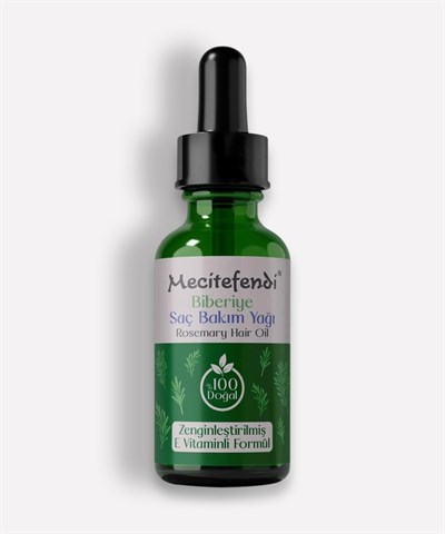 %100 Doğal Biberiye Saç Bakım Yağı 50 Ml