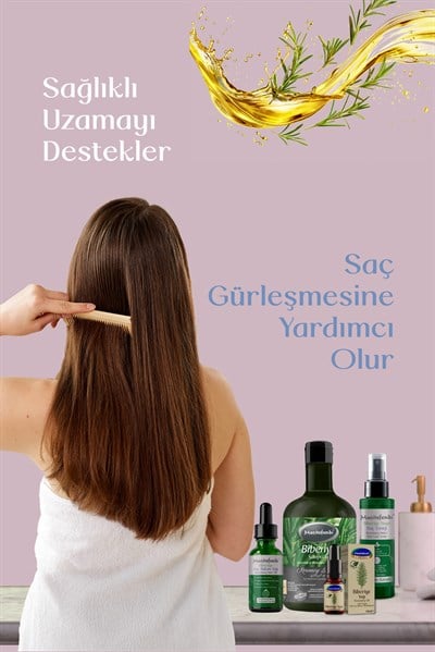 Biberiye Saç Bakım Seti Aura - Biberiye Şampuanı 400 Ml + Biberiye Serumu 50 Ml + Biberiye Suyu Saç Toniği 150 Ml + Biberiye Yağı 10 Ml