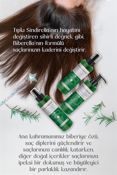 Biberiye Saç Bakım Seti Biberella - Biberiye Şampuan 150 Ml + Biberiye Suyu Saç Toniği (150 Ml X 2 Adet) 11 Bitki Ekstraktlı