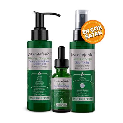 Biberiye Saç Bakım Seti Pür - Biberiye Şampuan 150 Ml + Biberiye Suyu Saç Toniği 11 Ekstraktlı 150 M