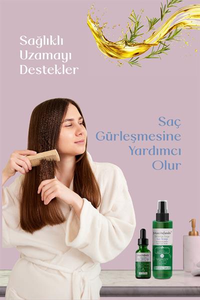 Biberiye Saç Bakım Seti Yansı - Biberiye Serumu 50 Ml + Biberiye Suyu Saç Toniği 150 Ml