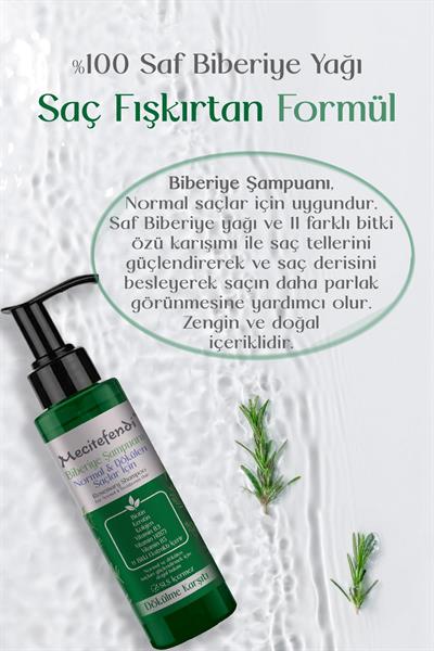 Biberiye Şampuanı 150 Ml (Biotin, Keratin Ve Kolajen İçerikli)