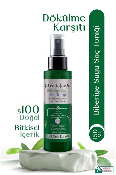 Biberiye Suyu Saç Toniği ( 11 Bitki Ekstraklı ) 150 Ml