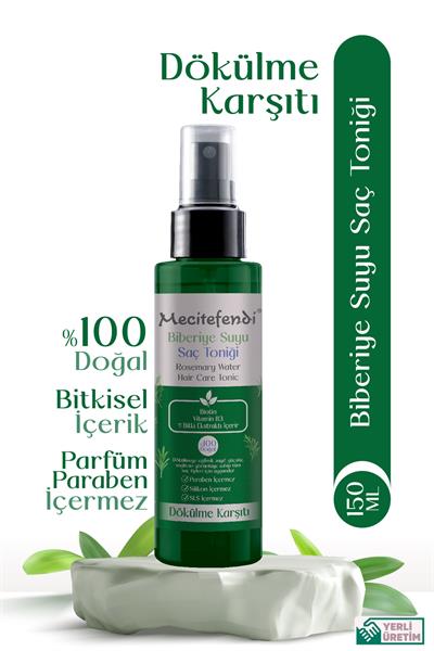 Biberiye Suyu Saç Toniği ( 11 Bitki Ekstraklı ) 150 Ml