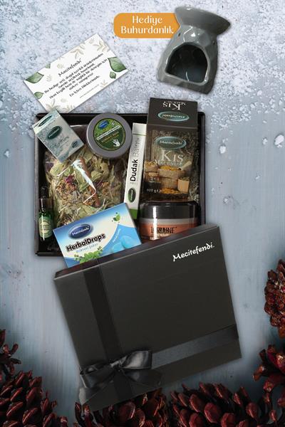 Mecitefendi Kış Paketi 8Li Set (Buhurdanlık Hediyeli)