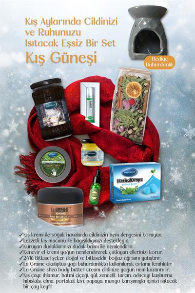 Mecitefendi Kış Paketi 8Li Set (Buhurdanlık Hediyeli)