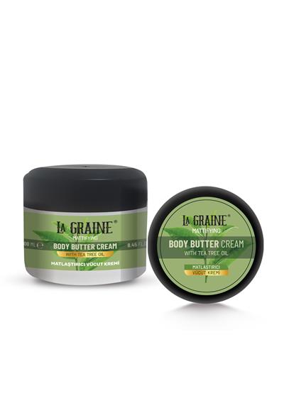 La Graine Çay Ağacı Yağlı Matlaştırıcı Vücut Kremi 200 Ml