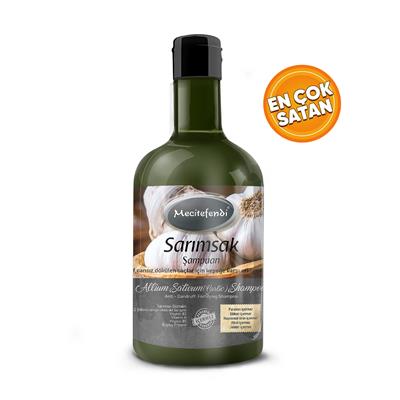 Mecitefendi Sarımsak Şampuan 400 Ml Saç Dökülmesine Ve Kepeğe Karşı Bitki Özlü Şampuan