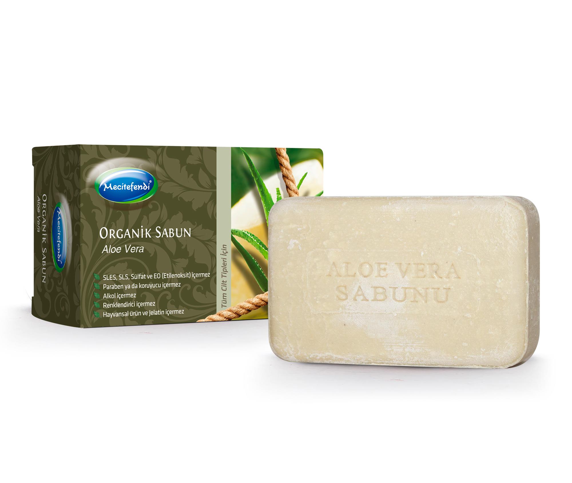 Mecitefendi Organik Sabun- Aloe Vera 125 Gr