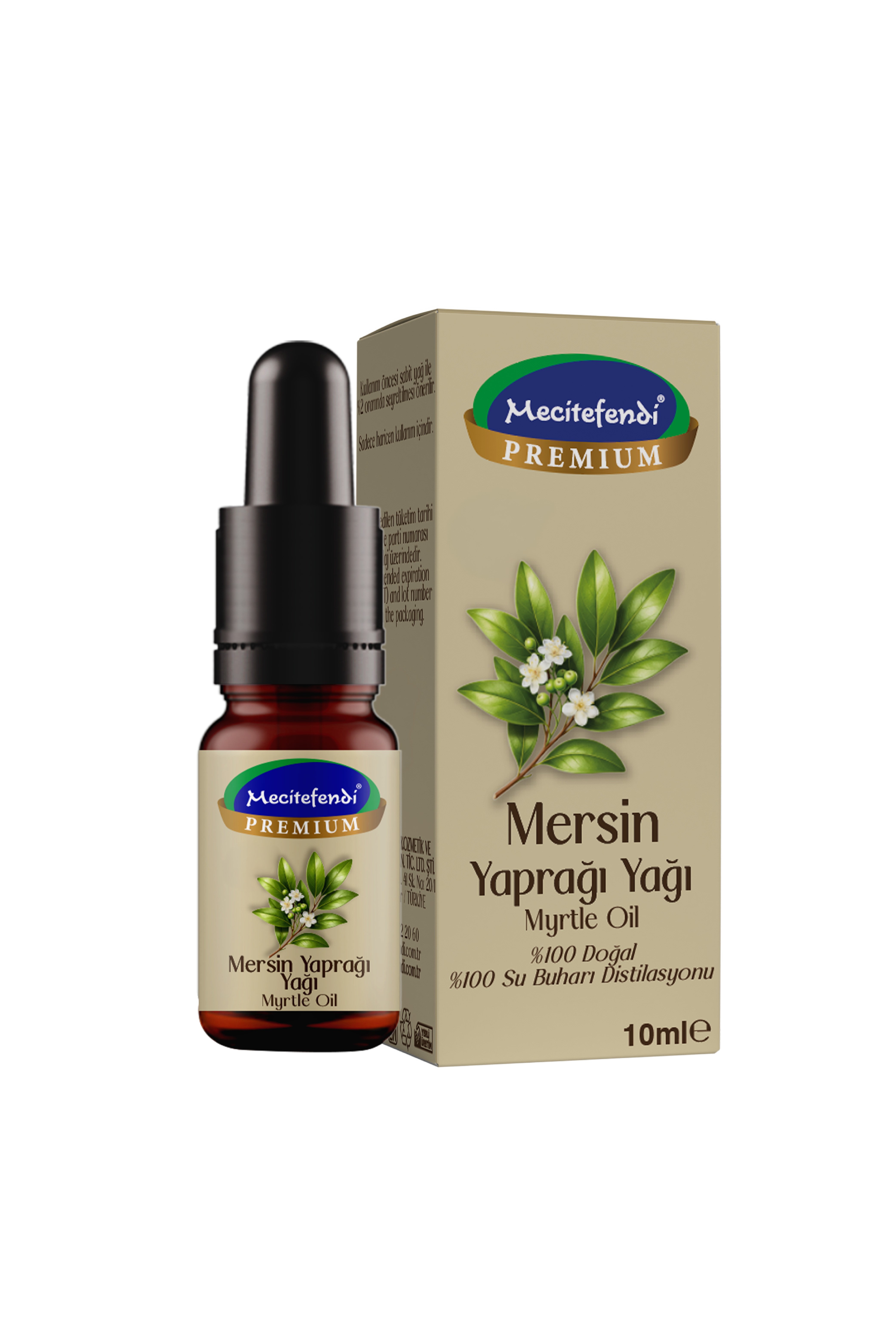 Mecitefendi Mersin Yaprağı Yağı 10 Ml